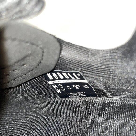 NEW NOBULL ST Trainer Low Training Shoes Black Size M5.5 / W7 New Without Box - Picture 8 of 9